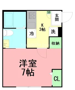 神奈川県大和市代官1【アパート】の間取り