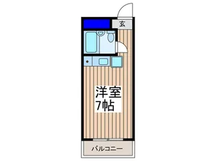 稲荷町マンション【2階】の間取り