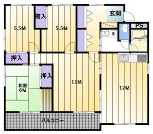 メゾン・ド・ルミエール【3階】の間取り