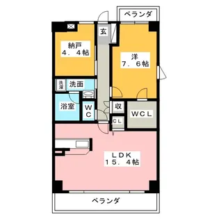 Regulus (レグルス)【7階】の間取り