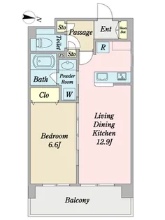 ヴァンヴェール【3階】の間取り