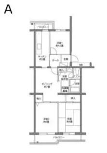 シーブリーズ金沢【5階】の間取り