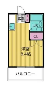 サンパーク三軒茶屋【2階】の間取り