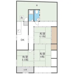 大阪府門真市本町【一戸建】の間取り