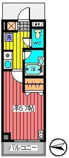 埼玉県川口市幸町2【マンション】の間取り