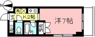 NGY百合丘【3階】の間取り