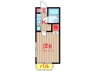 コーポエイコウ【2階】の間取り