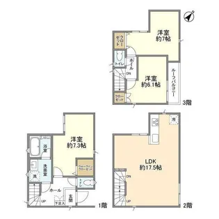 埼玉県さいたま市南区辻3【一戸建】の間取り