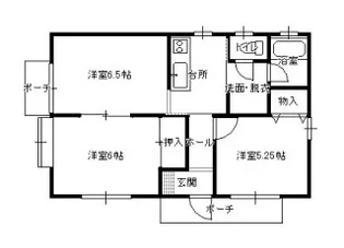 岩手県盛岡市下太田下川原【一戸建】の間取り