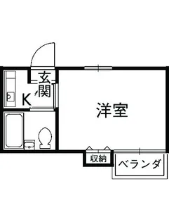 コーポラスサイトウ【2階】の間取り
