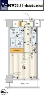 東京都江東区大島7【マンション】の間取り