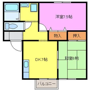 ウェル【1階】の間取り