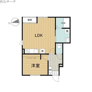 ベレッツァ四日市大矢知【1階】の間取り