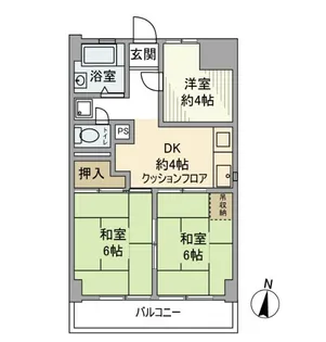 東京都練馬区貫井1【マンション】の間取り