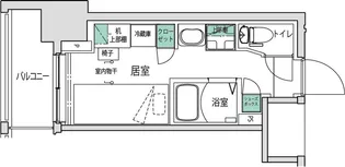 キャンパスヴィレッジ溝の口【13階】の間取り