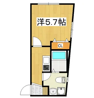 ロータス板橋【1階】の間取り