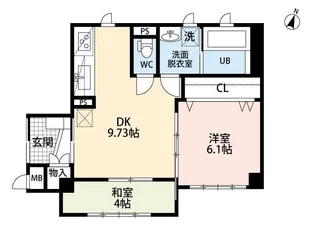 グラン サラ カーサ FOREST【1階】の間取り