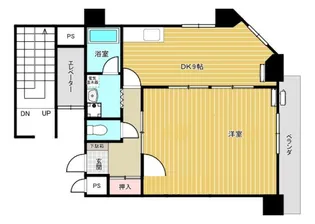モリヤビル【2階】の間取り