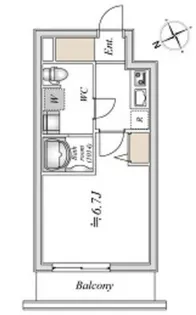 LIME RESIDENCE HIGASHINAKAYAMA【2階】の間取り