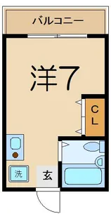 STM横須賀【2階】の間取り