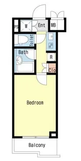 ルーブル大崎参番館【1階】の間取り