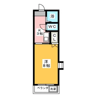 レイフレンズ【2階】の間取り