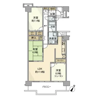 ソフィア所沢【2階】の間取り