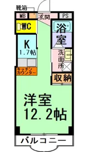 東京都練馬区練馬2【マンション】の間取り
