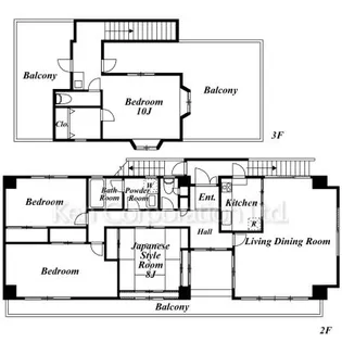 神奈川県川崎市川崎区渡田2【一戸建】の間取り