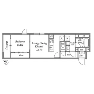 GranDuo田園調布IV【2階】の間取り