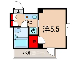 サンネストひばり【2階】の間取り