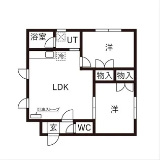 シャルル【2階】の間取り