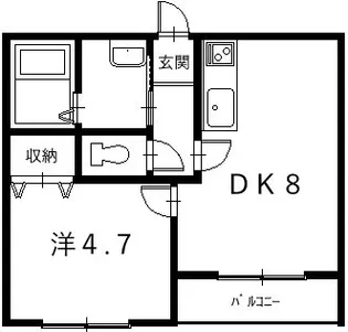 NOON EAST【3階】の間取り