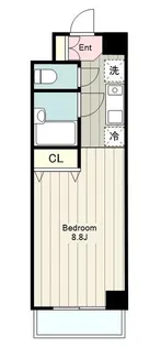コスモヒルズ中央林間【5階】の間取り