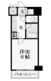 ルーブル中野新井【2階】の間取り