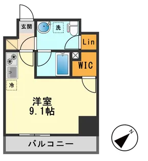 東京都葛飾区東新小岩1【マンション】の間取り