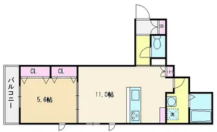 Le Lien(ル リアン)【1階】の間取り