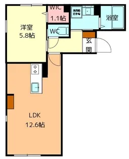 FORTUNATA【1階】の間取り