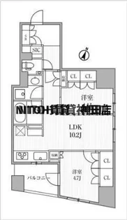 大手町【11階】の間取り