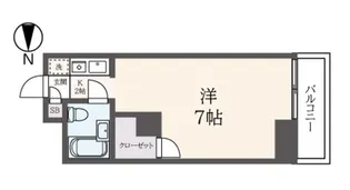 アーバンコート田村【4階】の間取り