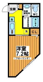 Lsメゾン【2階】の間取り