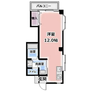 大橋ビル【4階】の間取り