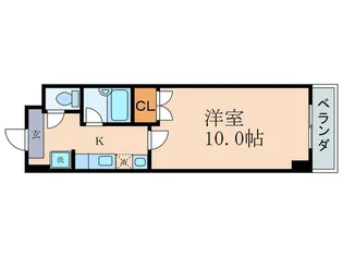 ア-トプラザ124【6階】の間取り