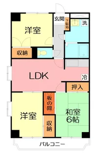 UNO PALACE【1階】の間取り