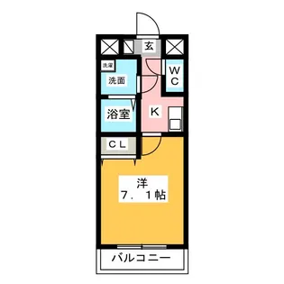 T’s Dream中村公園【6階】の間取り