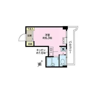 ラ・レイネ鷺沼【2階】の間取り