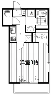 グロースバウム新井【1階】の間取り