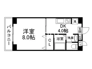 ブルク【1階】の間取り