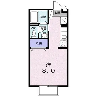 エトワールII【2階】の間取り