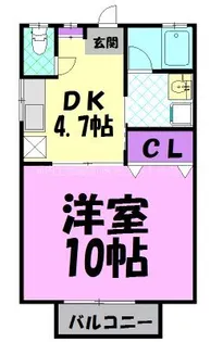 吉沢ハイツ【2階】の間取り